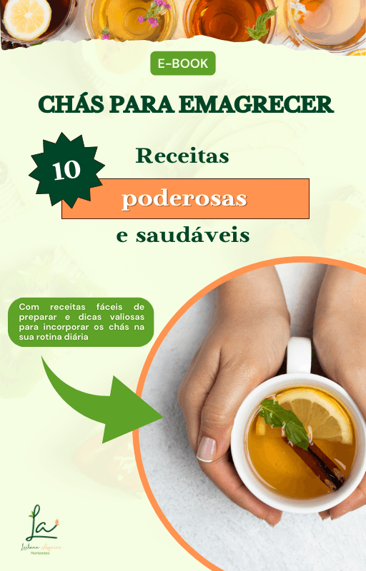 E-book 10 Receitas de Chás para Emagrecer